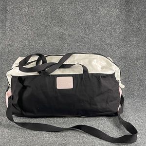 CVictoria’s Secret Vintage  Black & Pink Duffel Bag